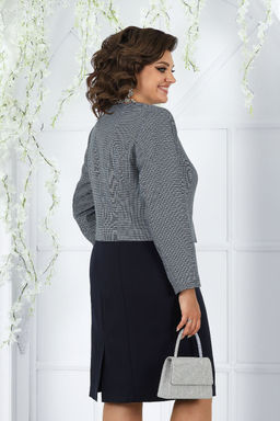 Платье Ninele 7431-Р темно-синий - Mira fashion фото 1109