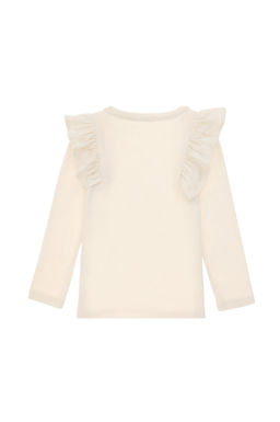 Кремовый свитшот для девочки Неожиданная скидка в корзине - U.s. polo assn фото 5