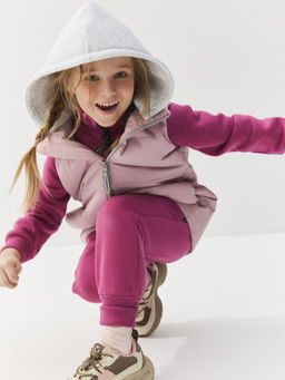 Жилет на молнии с капюшоном Роза - Bungly фото 6