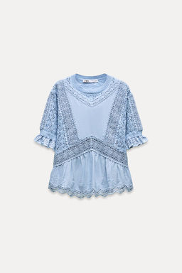 ROMANTIC KNIT TOP - Zara фото 3