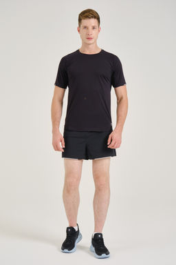 Шорты текстильные Черный