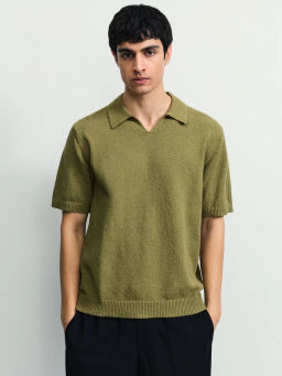 Джемпер поло из хлопка / Zarina  фото 3