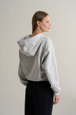 Толстовка на молнии Серый ANTA SKATE Knit Track Top