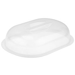 Гречиха Хлебница пластмассовая 31х24х13см, со вставкой, прозрачная крышка, полипропилен, т.м. NECO (Россия) - Домашняя мода фото 7