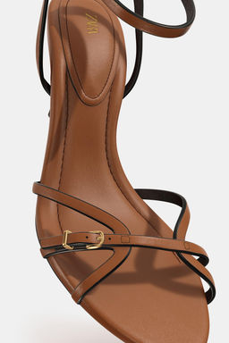 STRAPPY HEELED SANDALS - Zara фото 12
