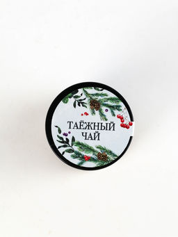 Набор новогодний "Счастья и радости": джем, чай, орехи