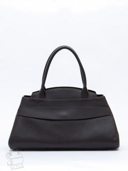 Сумка женская кожаная 3380-2QP d.coffee Polina&Eiterou в Новосибирске