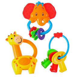 Набор погремушек Африка, 3 шт, Крошка Я