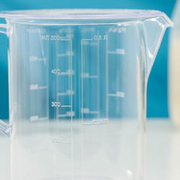 Цена за 2 шт. Кувшин мерный Альтернатива, 500 мл, пластик, прозрачный