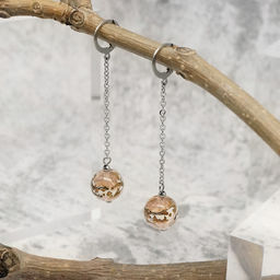 Серьги из муранского стекла