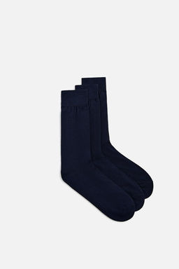 3-PACK OF MERCERISED COTTON SOCKS - Zara фото 5