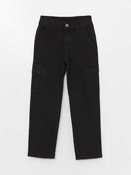 Beli Lastikli Regular Fit Erkek ?ocuk Jean Pantolon