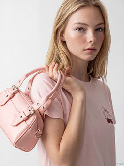 Deri G?r?n?ml? Kad?n Omuz ?antas?