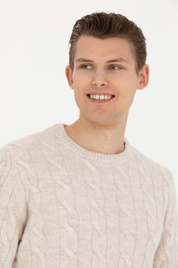 Мужской свитер из каменного меланжа - U.s. polo assn фото 16