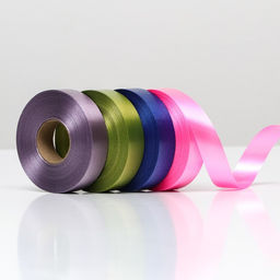 Цена за 4 шт. Лента для декора и подарков, МИКС (08,03,45,42), 2 см х 45 м