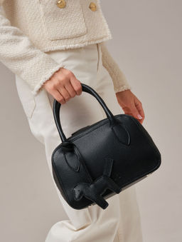 Кожаная сумка Polly summer DBR 31401 черный фото 9