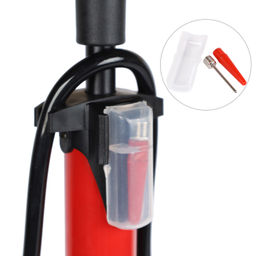 Насос напольный с манометром COMIRON REDDY стальной цилиндр стальная складная ножка ручка и основание литой пластик Presta-Schrader-Dunlop /уп 20/ - Галеонтрейд фото 7