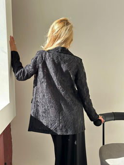 Пиджак #БШ2003, чёрный - Dommod фото 8