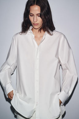 ZW COLLECTION POPLIN SHIRT - Zara фото 11