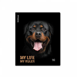 Цена за 5 шт. Тетрадь общая ученическая ErichKrause Собаки, 96 листов, клетка, матовая ламинация_MIX-PACK  фото 4