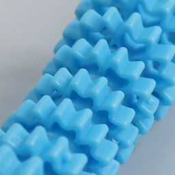 Массажёр «Скалка», универсальный, 12 колёс, d=7×45 см, МИКС