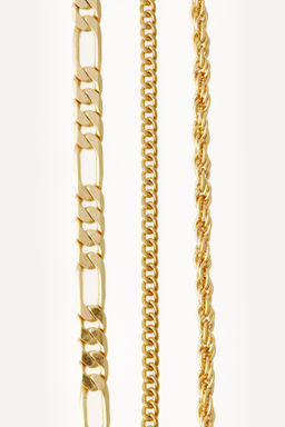 COLLARES COMBINADOS PACK 3 WILLY CHAVARRIA X ZARA / Oro  фото 3