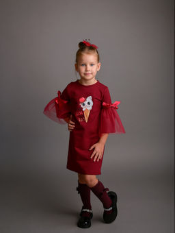 Платье Ice ЦВЕТ: БОРДО (QR)