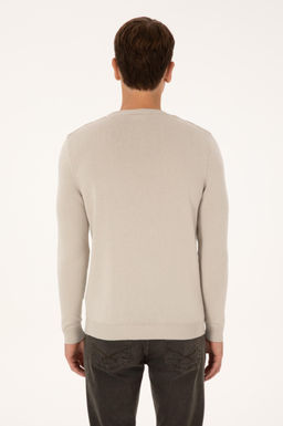 Erkek Slim Fit Bisiklet Yaka Ta_ Kazak - U.s. polo assn фото 5