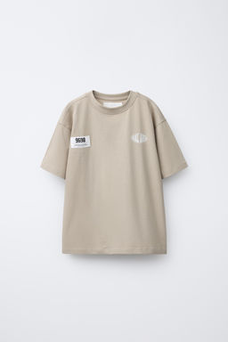 JOGGING T-SHIRT WITH LABEL