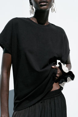 DOLMAN SLEEVE T-SHIRT - Zara фото 16