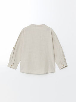 Hakim Yaka Poplin Erkek ?ocuk G?mlek