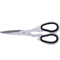 Набор ножей "SHEF" 7предметов (5ножей+ножницы+подставка), молочный