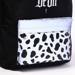 Рюкзак со светоотражающим карманом, 30 см х 15 см х 40 см Плохие девочки, Злодейки - Disney фото 4