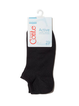 Цена за 2 пары Носки короткие Conte Elegant, черный фото 3