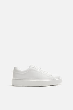 CHUNKY LEATHER SNEAKERS - Zara фото 4