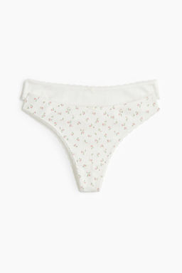 Pack de 2 bragas Thong en pointelle - H&m фото 4
