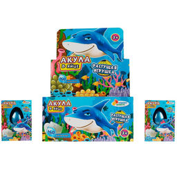 Растишка "Акула в яйце" в коробке (ZY1187595-R, 336888) растет в воде, по 12шт. в блоке