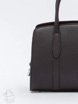 Сумка женская кожаная 8007-2S coffee Velina Fabbiano-Safenta