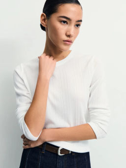 Лонгслив с содержанием вискозы / Zarina