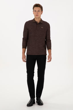 Erkek Siyah Slim Fit Kanvas / Chino Pantolon - U.s. polo assn фото 7