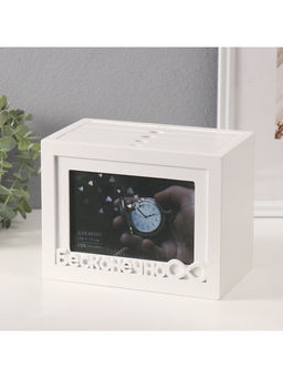 Фотоархив на 96 фото 10?15 см с фоторамкой 10?15 см Бесконечно, белый, 20?15?12 см