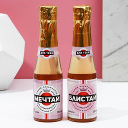 Подарочный набор Мечтай!, гель для душа и шампунь для волос шампанское, 2?250 мл, Чистое счастье фото 3