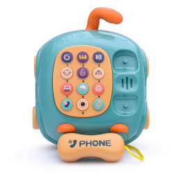 Набор игрушек развивающих "Веселый телефон" на батарейках, в коробке