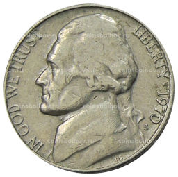 5 центов 1970 года S США