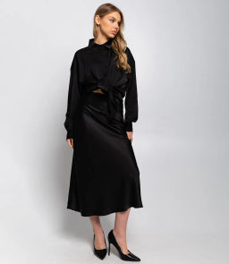 Юбка #КТ2103, чёрный