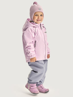 Костюм 7м0226 пудра/светло-серый