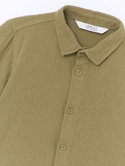 Basic Uzun Kollu Erkek ?ocuk G?mlek - Waikiki фото 3