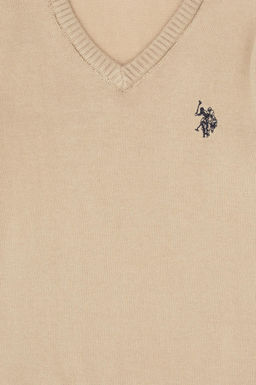 Erkek _ocuk A__k Haki Basic Kazak Sepette S_rpriz _ndirim - U.s. polo assn фото 3