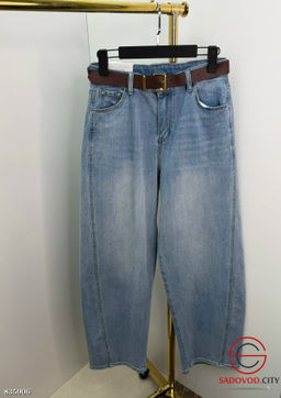 Джинсы с высокой посадкой