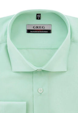 Сорочка мужская длинный рукав GREG 410/119/FR MINT  фото 4